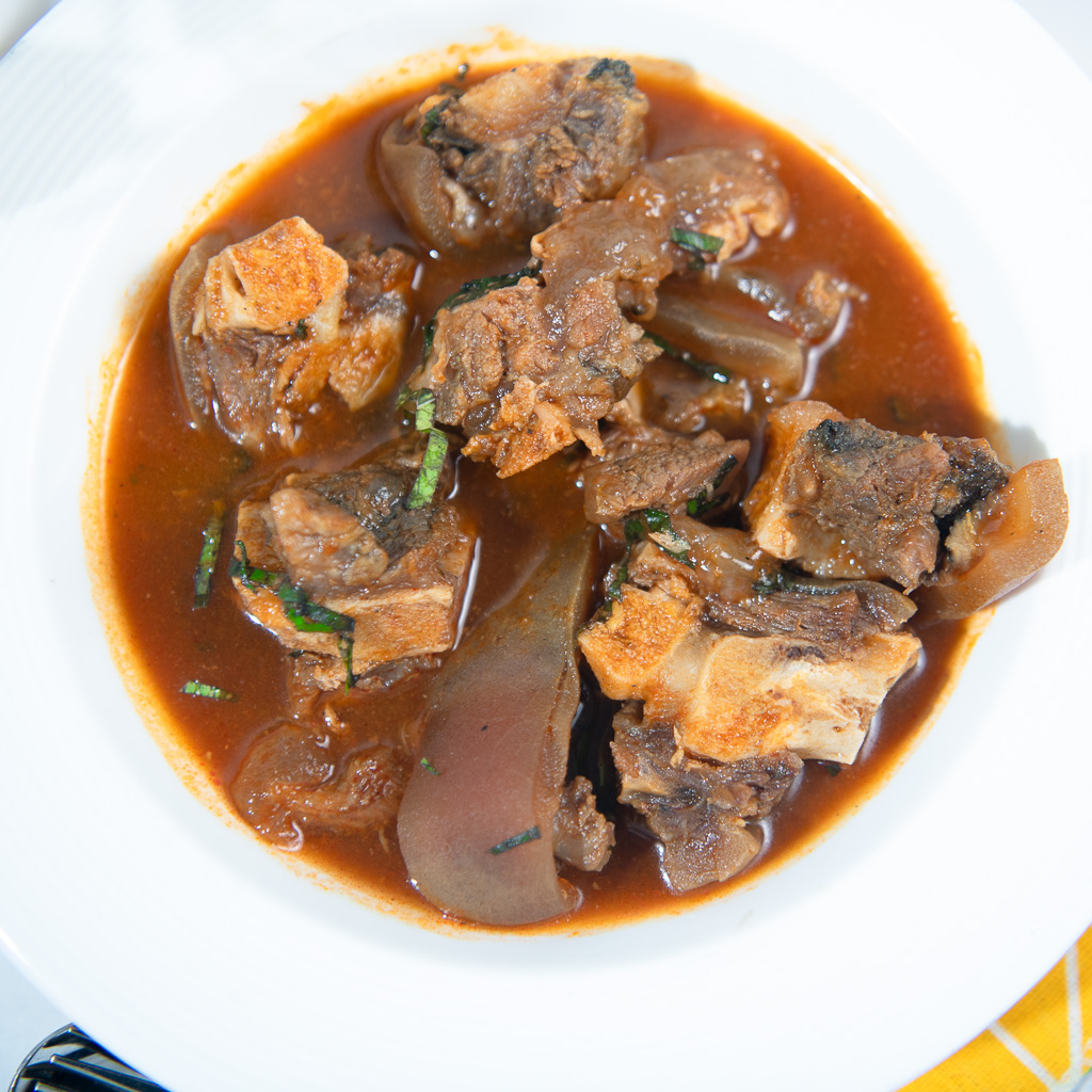 Cowtail peppersoup