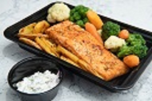 [SFD103] Grilled Salmon Platter